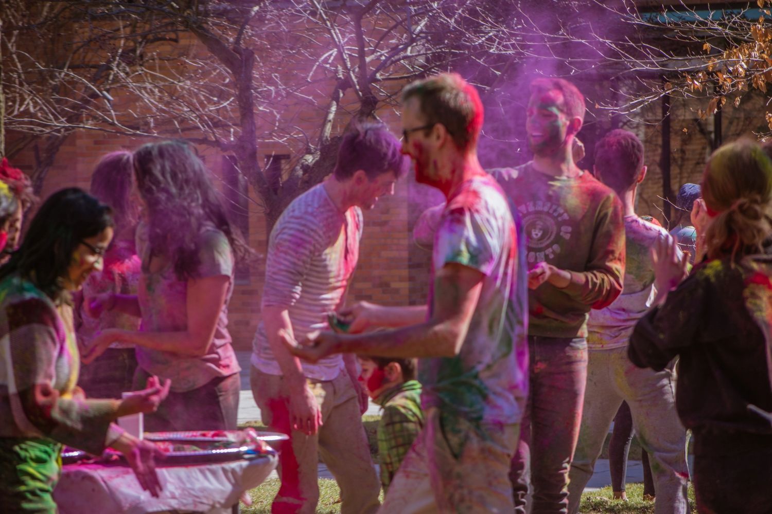 Holi at Massey College
